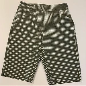 E P Pro Green Checkered Golf Shorts M‎